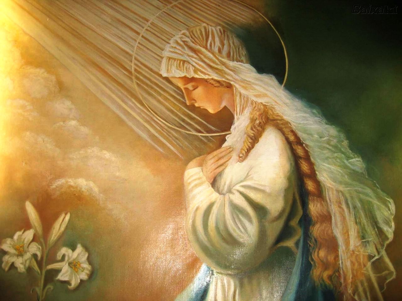 “Disse então Maria: Eis aqui a serva do Senhor; cumpra-se em mim segundo a tua palavra. E o anjo ausentou-se dela” (Lc 1, 38).