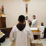 Frei Raylan recebe os ministérios  de Leitorato e Acolitato no Convento  Santa Maria dos Anjos