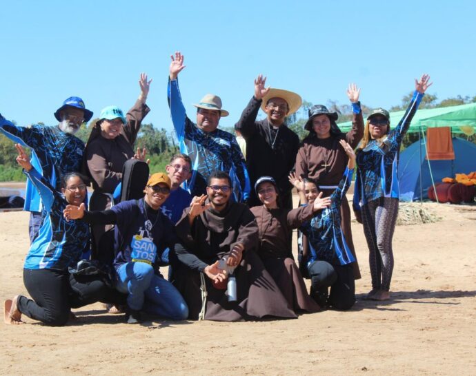 Frei Lucas Soares integra missão no  Rio Araguaia, em Aruanã (GO)