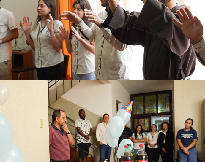 Comemorações na Sede Provincial: aniversários de Frei Carlos Antônio e Frei Ronildo