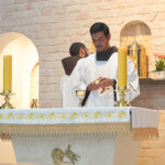 Frei Evilásio Souza é instituído nos ministérios de Leitorato e Acolitato em Anápolis (GO)