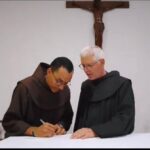 Frei Michel Lopes renova votos temporários na Tanzânia