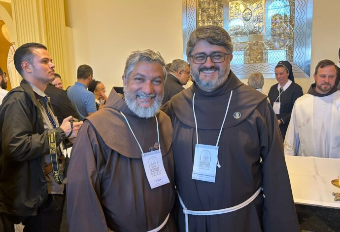 Frei Alex e Frei Edgar participam do XXVI Encontro Nacional de Reitores de Santuários em Aparecida