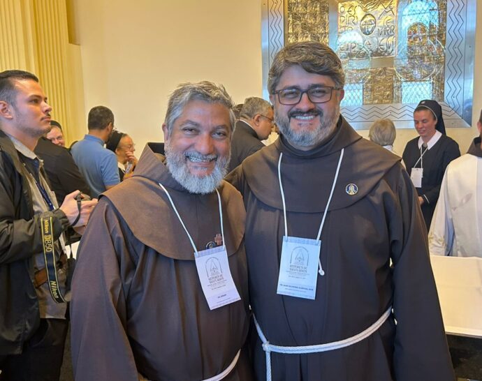Frei Alex e Frei Edgar participam do XXVI Encontro Nacional de Reitores de Santuários em Aparecida
