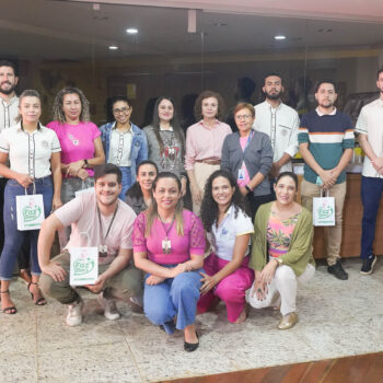 Outubro Rosa: colaboradores da Sede Provincial participam de encontro sobre prevenção do câncer de mama e cuidado com a saúde