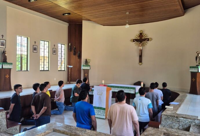 Jovens participam de Convivência Vocacional e experimentam a vida fraterna no Postulantado em Anápolis